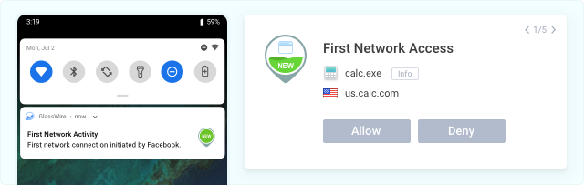 First network access
